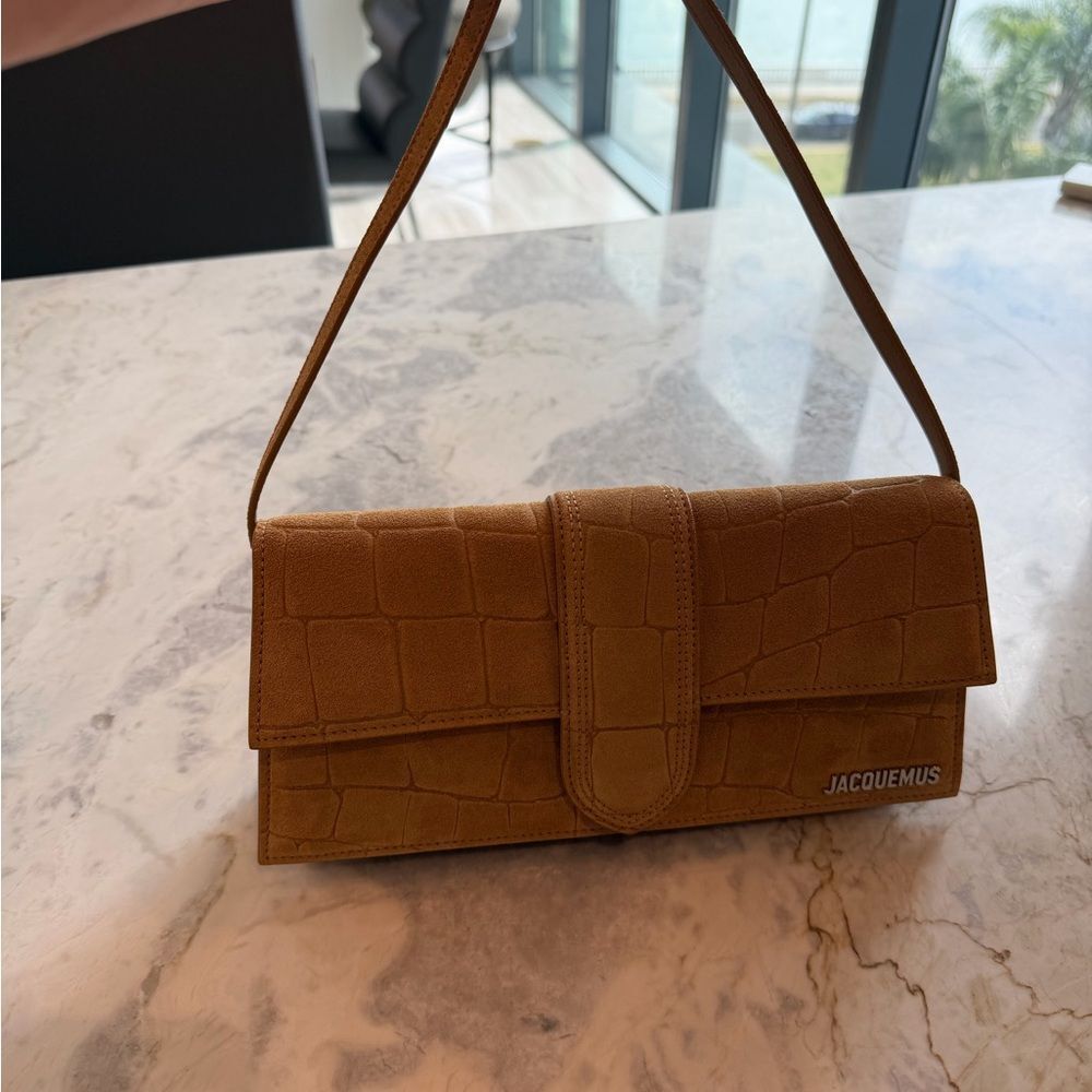 Jacquemus Le Bambino Croc-Embossed Women's Shoulder Bag - Picture 3 of 15